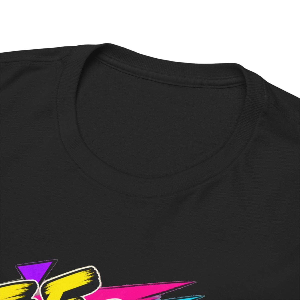 The Pencil Is Not for Writing T-Shirt | Retro Cassette Mixtape Nostalgia on a Black T-shirt, view 19 (Color: Black)