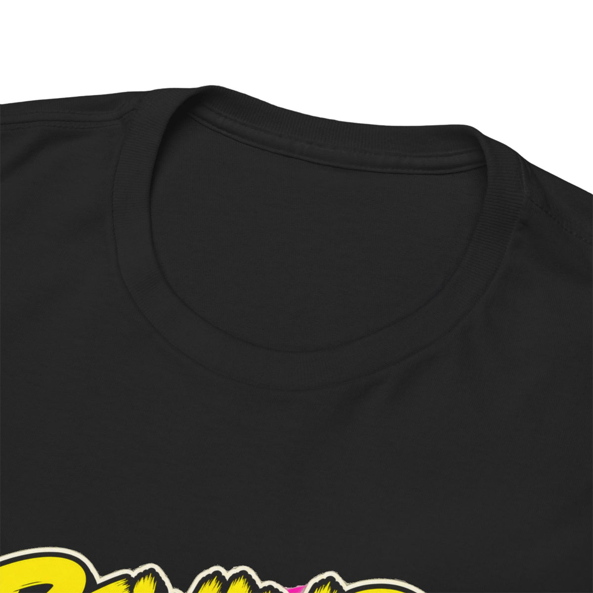 Rewind Before You Start T-Shirt | Retro VHS Cassette Nostalgia on a Black T-shirt, view 16 (Color: Black)